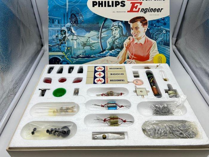 Philips - Speelgoed - Philips Electronic Engineer Set 8,, Antiek en Kunst, Antiek | Speelgoed