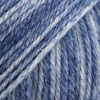 DROPS Fiesta Print - 38 blauwe waas - Wol Garen, Ophalen of Verzenden, Nieuw