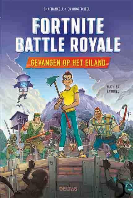 Gevangen op het eiland / Fortnite Battle Royale / 1, Boeken, Kinderboeken | Kleuters, Zo goed als nieuw, Verzenden