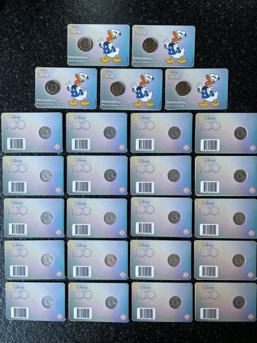 Nederland. 2023 - Coincards Donald Duck Scrooge 100 jaar, Postzegels en Munten, Munten | Europa | Niet-Euromunten