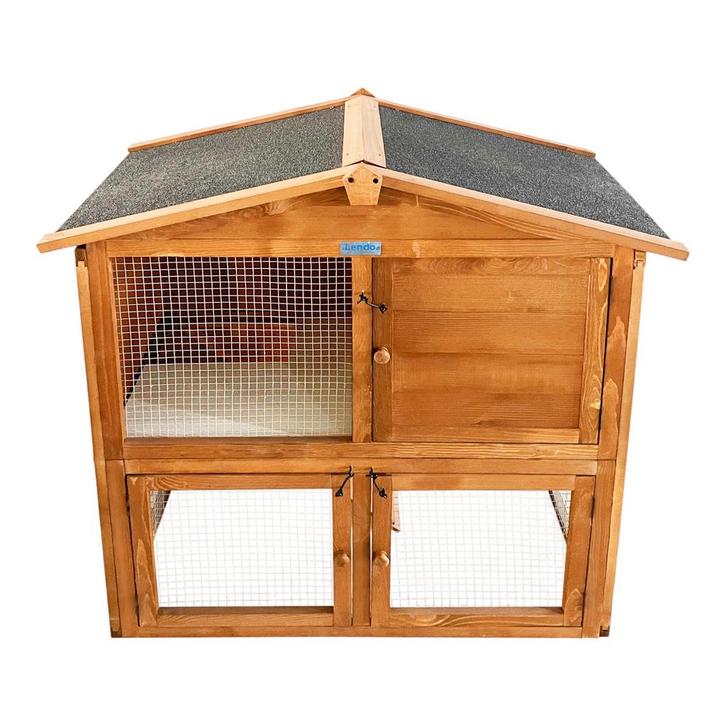 Konijnenhok | Dierenverblijf | Houten kooi | 94x46x96 | Hout, Dieren en Toebehoren, Knaagdieren en Konijnen | Hokken en Kooien