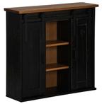 Hangkast Badkamer Zwart | Retourdeal | Goedkoop!, Huis en Inrichting, (Half)hoge kast, Nieuw, Minder dan 25 cm, Minder dan 100 cm