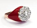 Zonder Minimumprijs - Ring - 9 kt. Roségoud, Zilver -, Nieuw
