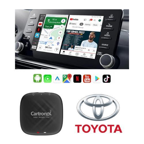 CarPlay YouTube box CTX-777 Draadloos voor Toyota Android 13, Auto diversen, Autoradio's, Ophalen of Verzenden