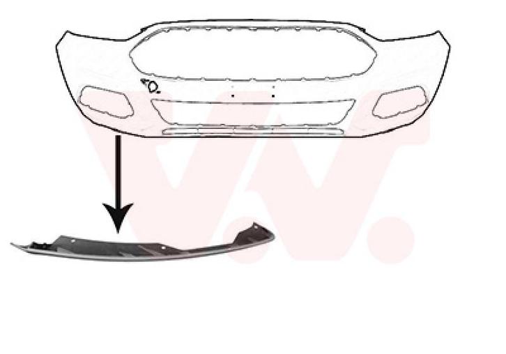 BUMPER SPOILER VOOR FORD MONDEO 2015-2018 1824395, Auto-onderdelen, Carrosserie en Plaatwerk, Nieuw, Ophalen of Verzenden