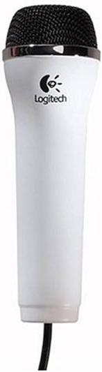 Logitech Microfoon voor Nintendo Wii, Wii U, Switch, PS2, PS, Verzenden, Zo goed als nieuw