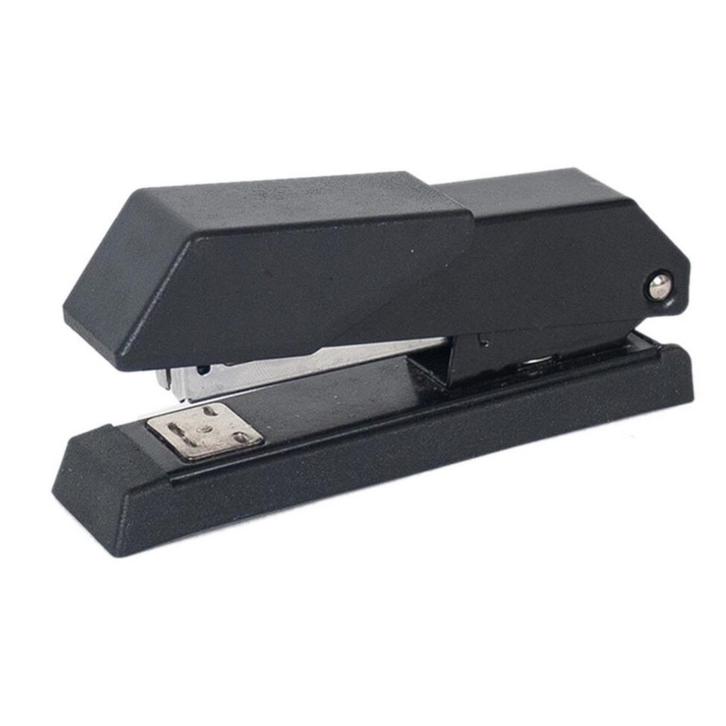 Merkloos Stalen Nietmachine - Zwart - 13.5 x 5.6 cm - Com..., Doe-het-zelf en Verbouw, Gereedschap | Handgereedschap, Nieuw, Ophalen of Verzenden