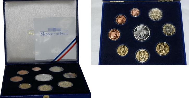 Coffrets Belle Epreuve France Coffret Belle Epreuve Euro..., Postzegels en Munten, Munten | Europa | Euromunten, Verzenden
