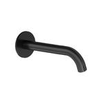 Wastafelkraan Uitloop Hotbath Cobber Rond 15 cm Mat Zwart, Ophalen of Verzenden, Nieuw, Kraan