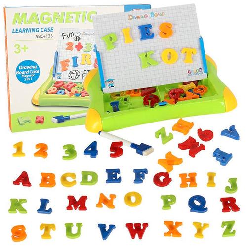 Educatief magneetbord met cijfers en letters 30.5 x 15.2 x 4, Kinderen en Baby's, Speelgoed | Educatief en Creatief, Ophalen of Verzenden