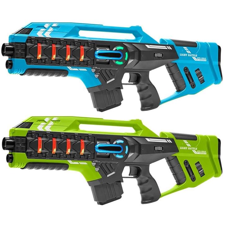 NIEUW: Light Battle Connect Lasergame set - 2 Lasergeweren, Kinderen en Baby's, Speelgoed | Buiten | Actiespeelgoed, Nieuw, Ophalen of Verzenden