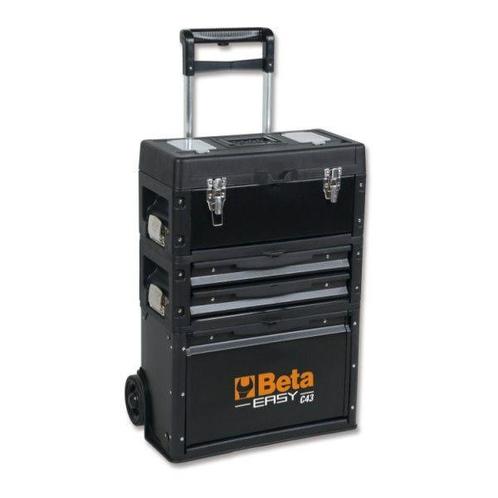 Beta C43 Trolley drie compartimenten, Doe-het-zelf en Verbouw, Gereedschapskisten, Nieuw, Verzenden