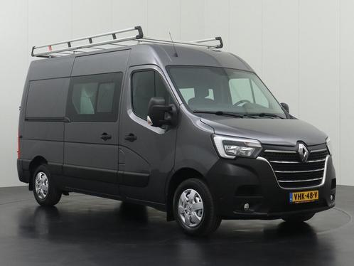 Renault Master 2.3DCi 180PK L2H2 Dubbele Cabine 7-Persoons, Auto's, Bestelauto's, Dealer onderhouden, Lease, Overige kleuren, Handgeschakeld
