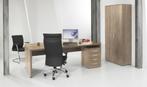 Directiebureau Robson Eiken 210x90cm, Huis en Inrichting, Bureaus, Ophalen of Verzenden, Nieuw