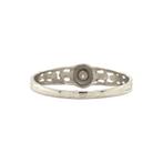 Ring met zirkonia 8 krt, Sieraden, Tassen en Uiterlijk, Ringen, Ophalen of Verzenden, Nieuw