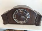 Pendule - Art Deco klok- Kienzle eikenhout-chroom -