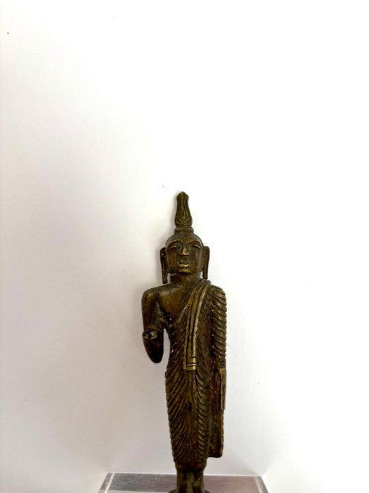 sculptuur, 18th century standing Buddha from Sri Lanka - 12, Antiek en Kunst, Kunst | Niet-Westerse kunst