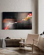 Ronan Martin - Dancing Scarves in the Wind - XL, Antiek en Kunst, Kunst | Schilderijen | Modern