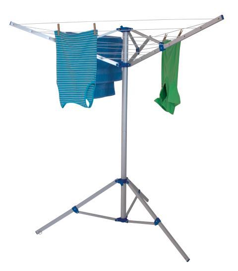 Eurotrail opvouwbare Drying Rack 3 (Droogmolens, Wassen), Caravans en Kamperen, Kampeeraccessoires, Nieuw, Ophalen of Verzenden