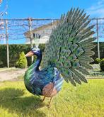 Beeldje - Peacock - IJzer, Metaal