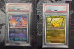 The Pokémon Company - 2 Graded card - Pikachu - PSA 9, Hobby en Vrije tijd, Verzamelkaartspellen | Pokémon, Nieuw