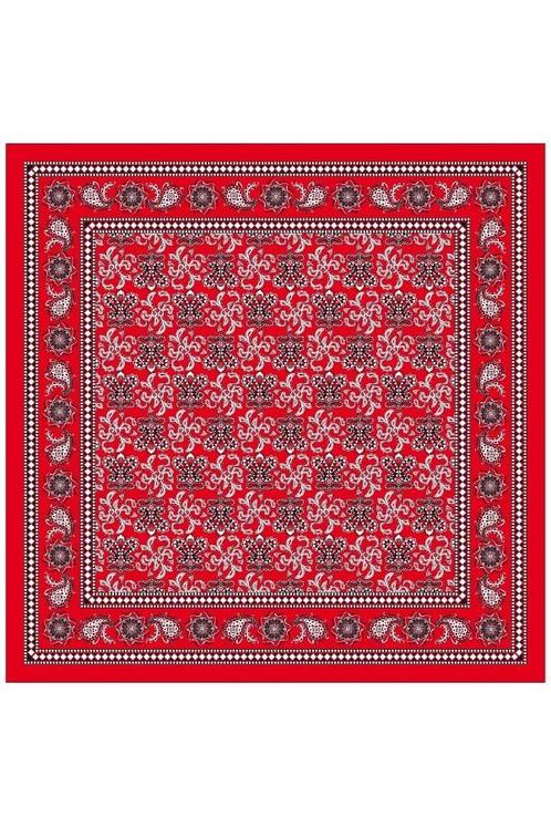 Rode Zakdoek Met Waaier Motief, Hobby en Vrije tijd, Feestartikelen, Nieuw, Ophalen of Verzenden