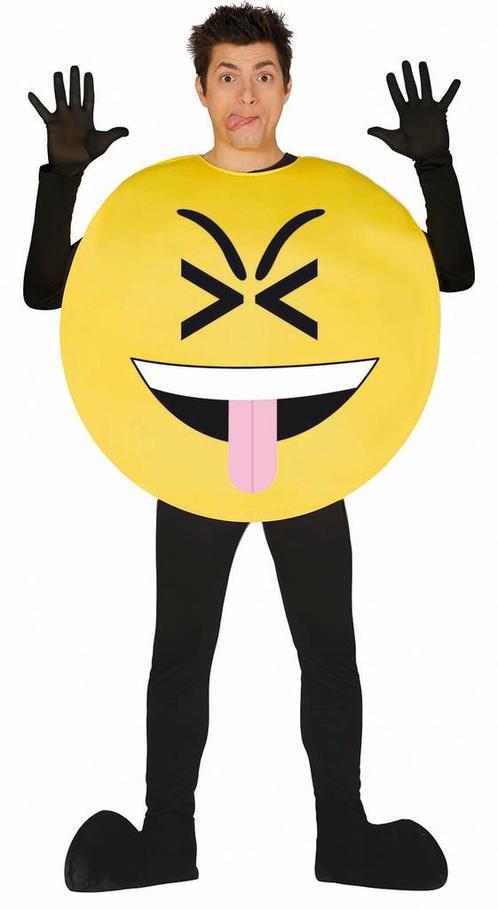 Smiley Kostuum L, Kleding | Heren, Carnavalskleding en Feestkleding, Nieuw, Verzenden