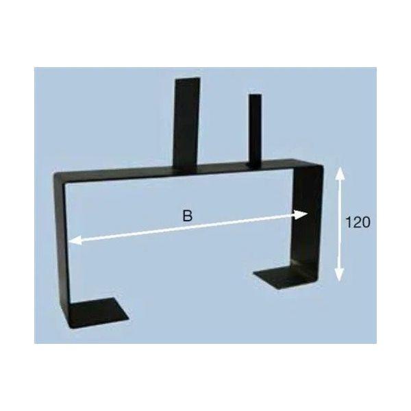 Convector vloerconsole beugel B:100mm, Doe-het-zelf en Verbouw, Verwarming en Radiatoren, Verzenden