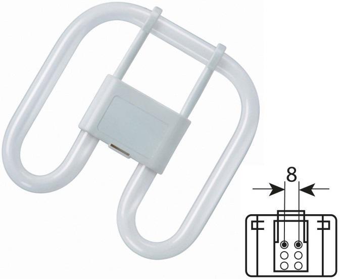 Patron CFL Square 28W/827/2P | 2-pins GR8, Huis en Inrichting, Lampen | Overige, Nieuw, Ophalen of Verzenden
