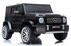 Mercedes-Benz G63///AMG, zwart metallic, FM,leder, BlueTooth, Kinderen en Baby's, Speelgoed | Speelgoedvoertuigen, Nieuw, Afstandsbediening