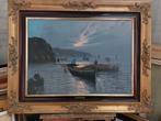 Mario Galanti (1923-1998) - Pescatori in Costiera Amalfitana