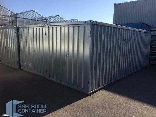 6 x 2 Zeecontainer opslagruimte dubbele deur aan de kopzijd, Doe-het-zelf en Verbouw, Containers