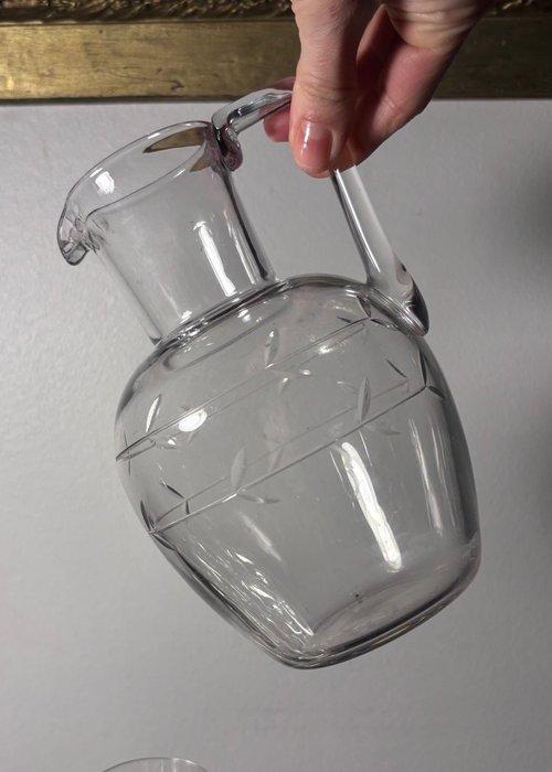 attr., Baccarat - Karaf - Longchamp - Kristal, Antiek en Kunst, Antiek | Meubels | Tafels