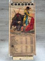onbekend - Spaanse stierenvechteraffiche Córdoba, 1976 -