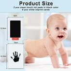Baby Hand- en Voetafdruk Set – 3 stuks - Inktloze Print Kit, Diversen, Verzenden, Nieuw
