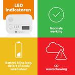 Smartwares Koolmonoxidemelder FGA-13041 - 10 jaar levensduur, Ophalen of Verzenden, Zo goed als nieuw