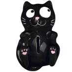 Spaarpot Ed the Cat - Zwart - Money Cat NIEUW, Verzamelen, Spaarpotten, Ophalen of Verzenden, Nieuw