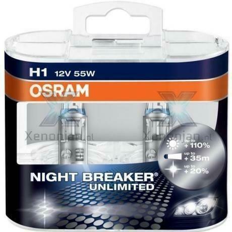 Osram Night Breaker Unlimited H1, Auto-onderdelen, Verlichting, Verzenden