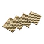 Akoestisch wandpaneel Vang 12 stuks eikenkleurig 60x60 cm 4,, Verzenden, Nieuw