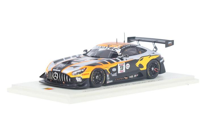 Mercedes-Benz AMG GT3 Evo SB793 Spark Models  Modelauto 1:43, Hobby en Vrije tijd, Modelauto's | 1:43, Verzenden