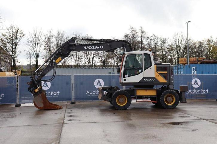 Veiling: Wielgraafmachine Volvo EWR150E Diesel 105kW 2018, Zakelijke goederen, Machines en Bouw | Kranen en Graafmachines, Graafmachine