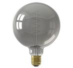 Calex LED Globelamp G125 E27 4W 136lm 1800K Titanium Dimbaar, Ophalen of Verzenden, Nieuw