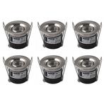 Voordeelpak LED Veranda Spot Verlichting 6 Pack - Inbouw, Metaal of Aluminium, Nieuw, Ophalen of Verzenden, Led