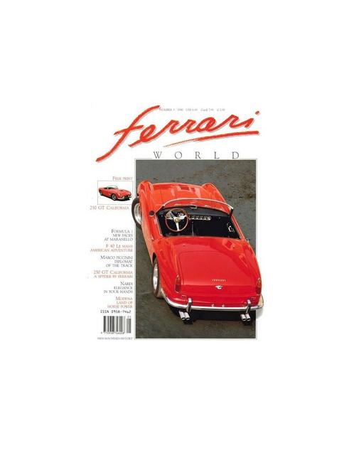 1990 FERRARI WORLD MAGAZINE 5 ENGELS, Boeken, Auto's | Folders en Tijdschriften, Ferrari
