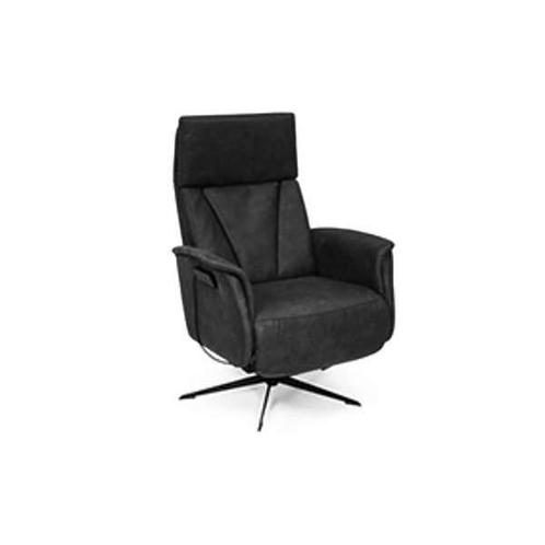 Relaxfauteuil Elst - relaxfauteuils - Antraciet, Huis en Inrichting, Stoelen, Grijs, Nieuw, Stof