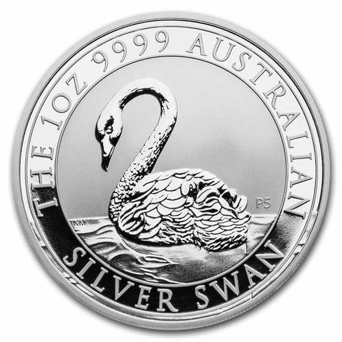Swan 1 oz 2021 (25.000 oplage), Postzegels en Munten, Munten | Oceanië, Losse munt, Zilver, Verzenden