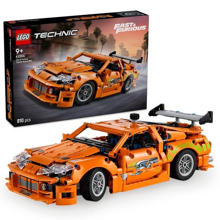 LEGO Technic 42204 Fast And Furious Toyota Supra MK4, Kinderen en Baby's, Speelgoed | Duplo en Lego, Nieuw, Verzenden