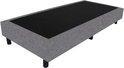 Boxspring 70x190 Linnenlook Grijs, Huis en Inrichting, Slaapkamer | Boxsprings, Verzenden, Nieuw, Grijs, Modern