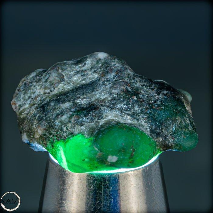 Natuurlijke Colombiaanse groene smaragd, onverwerkte, Verzamelen, Mineralen en Fossielen