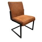 Eetkamerstoel Ricardo | Olijf | Microvezel stof, Huis en Inrichting, Stoelen, Ophalen, Nieuw, Industrieel
